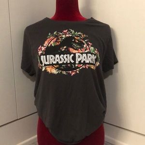 Floral Jurassic Park Tee